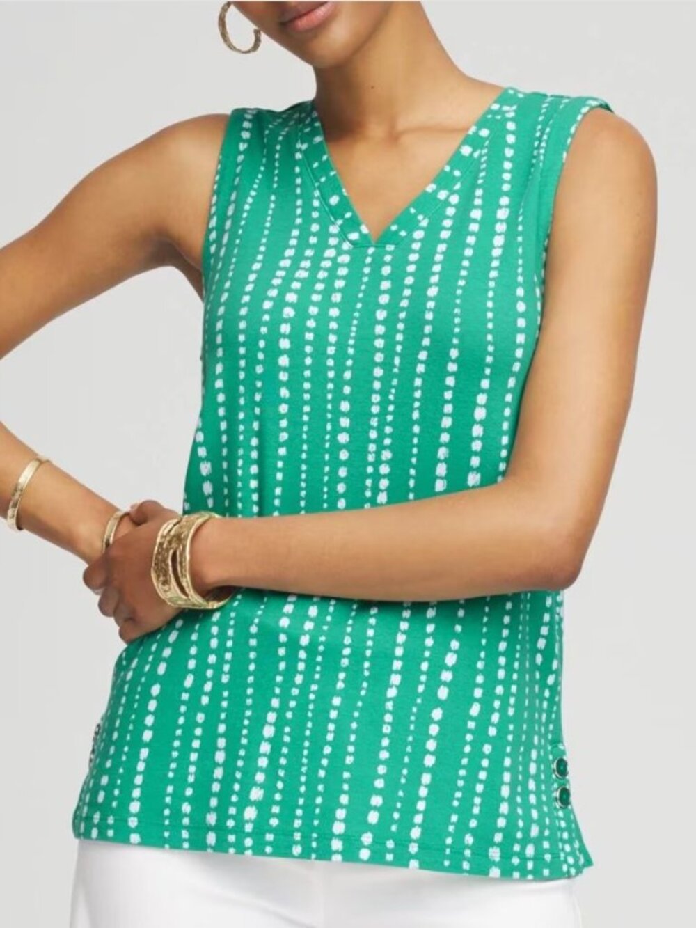 Chico's V-Neck Tank, Chico's size 00 (XS), NWT